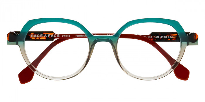 Face a Face™ KYOTO 1 4174 49 - Gradient Green Smoked Glass