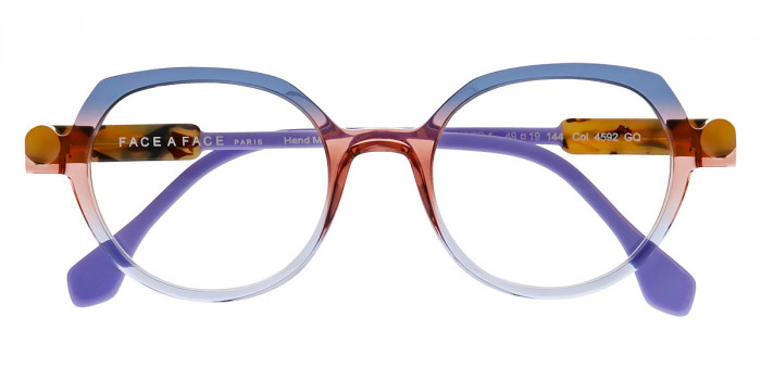 Face a Face™ KYOTO 1 4592 49 - Shade Blue Havana