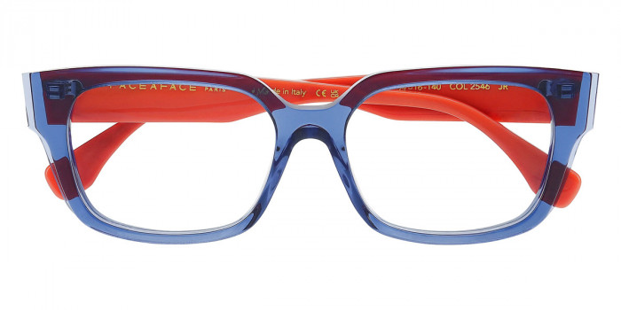 Face a Face™ OFFSET 2 2546 54 - Transparent Storm Blue