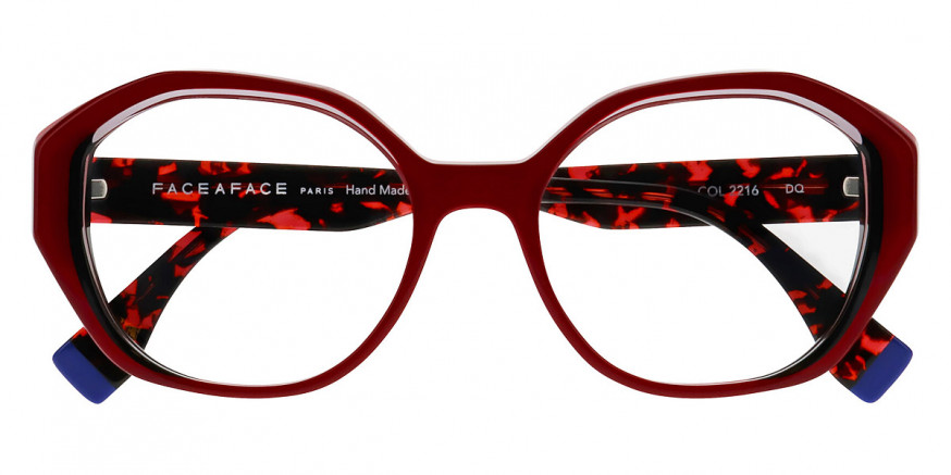 Face a Face™ PLEATS 1 2216 52 - Red Transparent/Flash Red