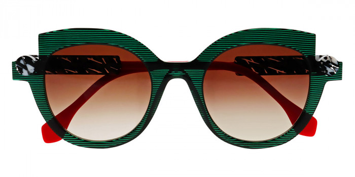 Face a Face™ SOTSAS 1 1107 51 - Transparent Striped Dark Green