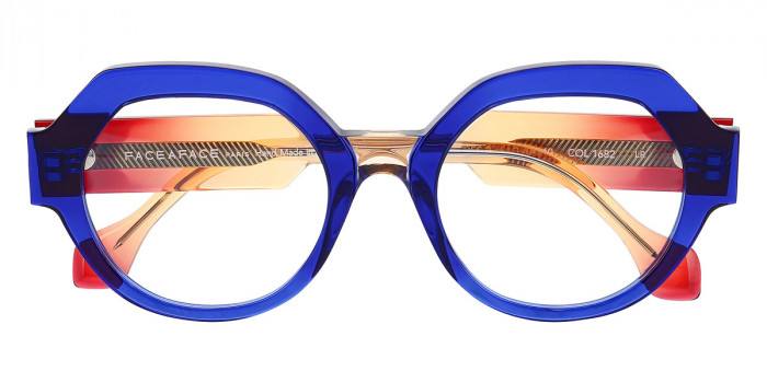 Face a Face™ TIES 2 1682 51 - Ultra Blue Transparent