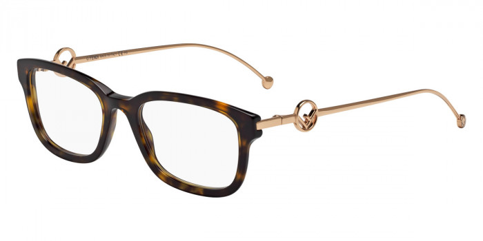 Fendi™ FF 0418 02IK 51 - Havana Gold