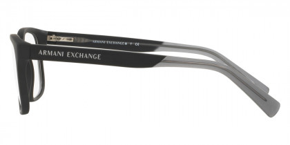 Armani Exchange™ AX3029 8182 54 Matte Black Eyeglasses