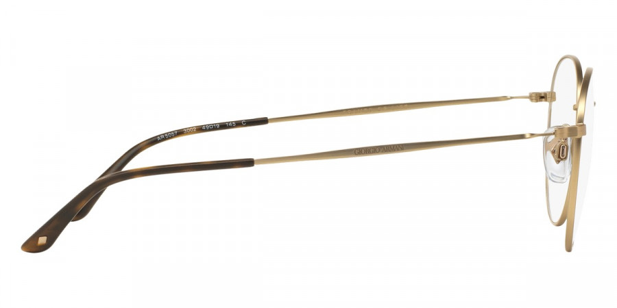 Color: Matte Pale Gold (3002) - Giorgio Armani AR5057300247