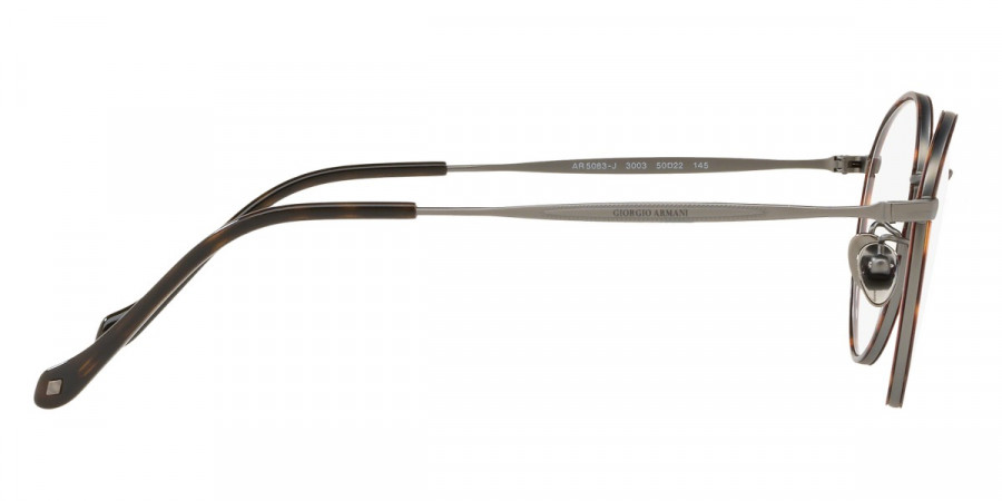 Color: Brown Havana/Matte Gunmetal (3003) - Giorgio Armani AR5083J300350