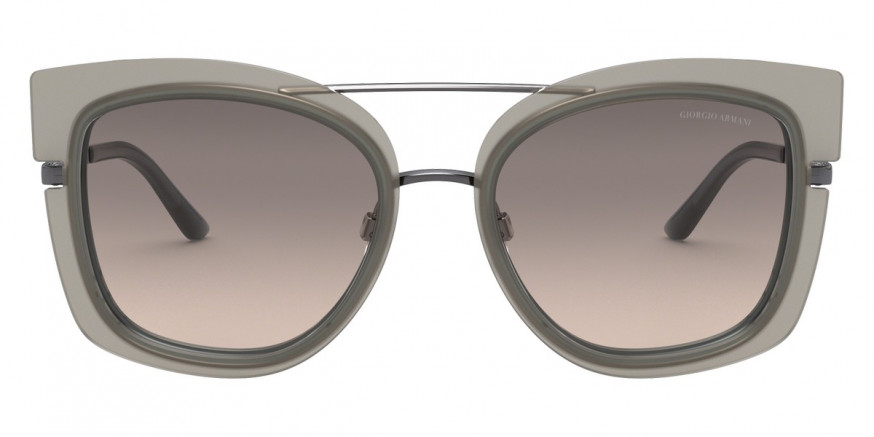 Giorgio Armani™ AR6090 301013 54 - Matte Gunmetal/Top Beige Azure