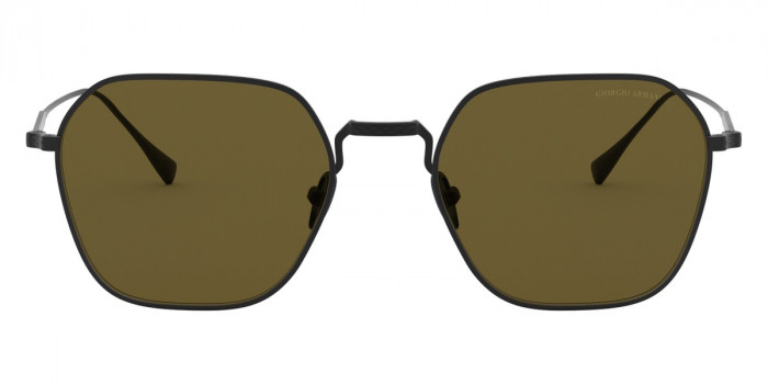 GIORGIO ARMANI ブランドロゴ ハーフジップ ニット セーター