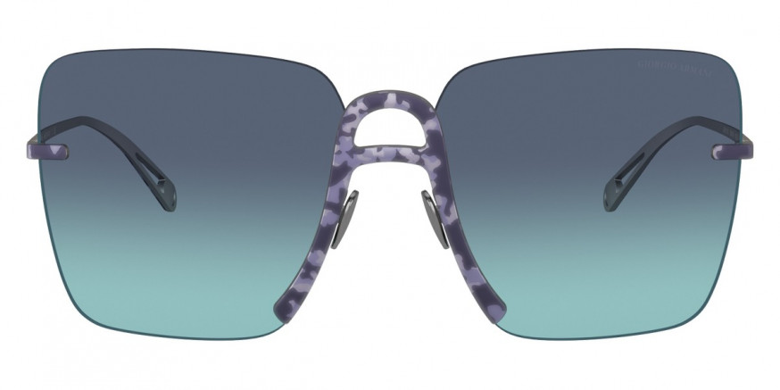 Color: Havana Blue (30454S) - Giorgio Armani AR611830454S62