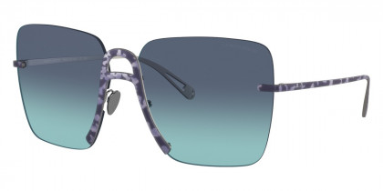 Color: Havana Blue (30454S) - Giorgio Armani AR611830454S62