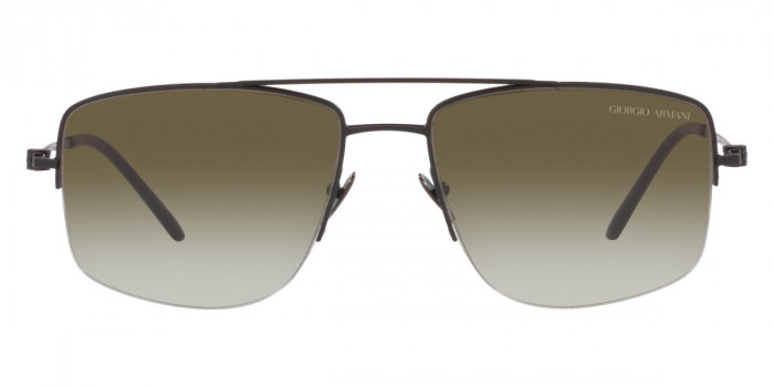 Giorgio Armani™ AR6137 30034L 57 Matte Gunmetal Sunglasses
