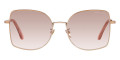 Rose Gold / Clear Gradient Brown