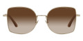 Pale Gold / Gradient Brown