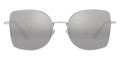 Silver / Light Gray Mirrored Gradient Silver