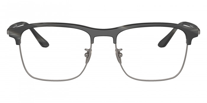 GIORGIO ARMANI™ AR7262 6068 54 - Matte Blue Horn/Matte Gunmetal