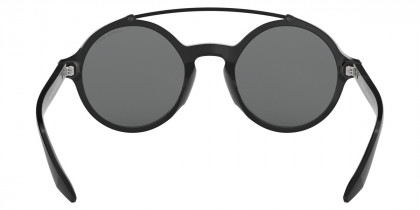 Giorgio Armani Giorgio Armani AR8114 Sunglasses Men Black Round 50mm New & Authentic 