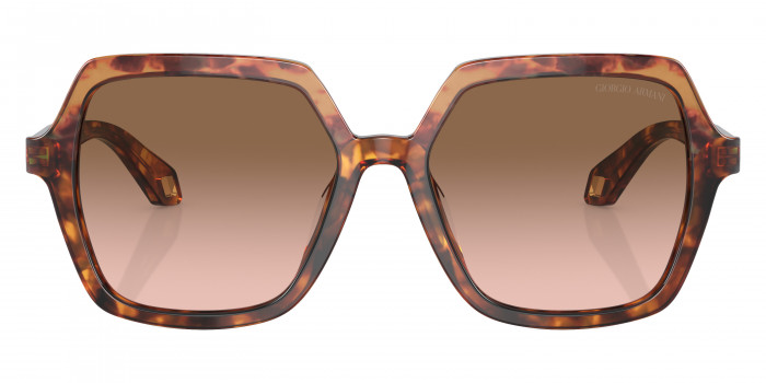 GIORGIO ARMANI™ AR8193U 603351 55 - Orange Havana/Red Havana