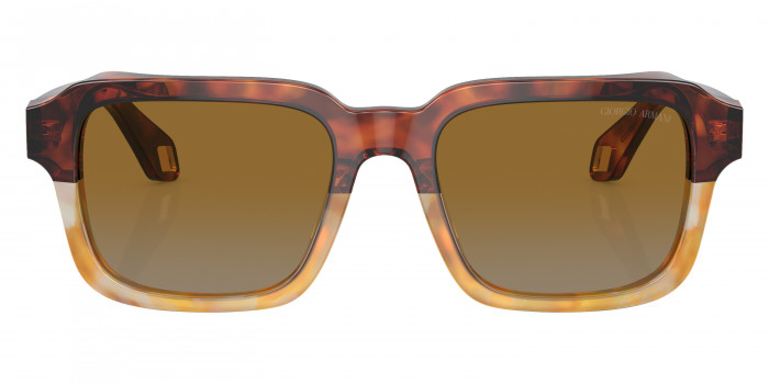 GIORGIO ARMANI™ AR8194U 6034B2 53 - Red Havana/Honey Havana