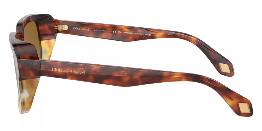 Color: Red Havana/Honey Havana (6034B2) - Giorgio Armani AR8194U6034B253