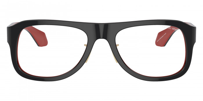 GIORGIO ARMANI™ AR8209 6069BF 54 - Black/Red Inside