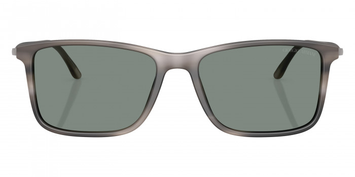 GIORGIO ARMANI™ AR8218 616611 56 - Matte Striped Gray
