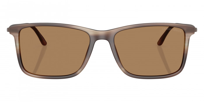GIORGIO ARMANI™ AR8218 6167M4 56 - Matte Striped Brown