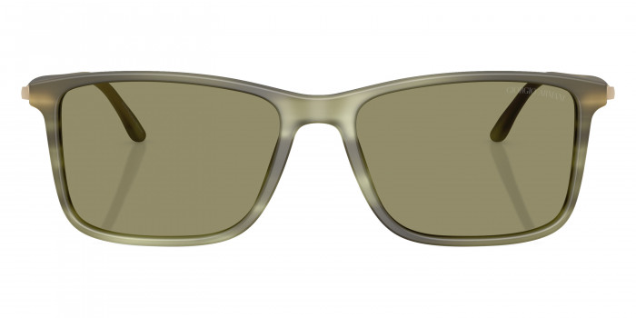 GIORGIO ARMANI™ AR8218 61682A 56 - Matte Striped Green