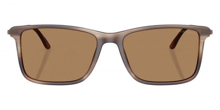 GIORGIO ARMANI™ AR8218F 6167M4 56 - Matte Striped Brown