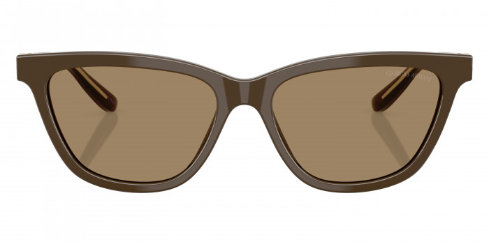 GIORGIO ARMANI™ AR8221 595753 55 - Brown on Crystal