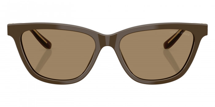 GIORGIO ARMANI™ AR8221F 595753 55 - Brown on Crystal