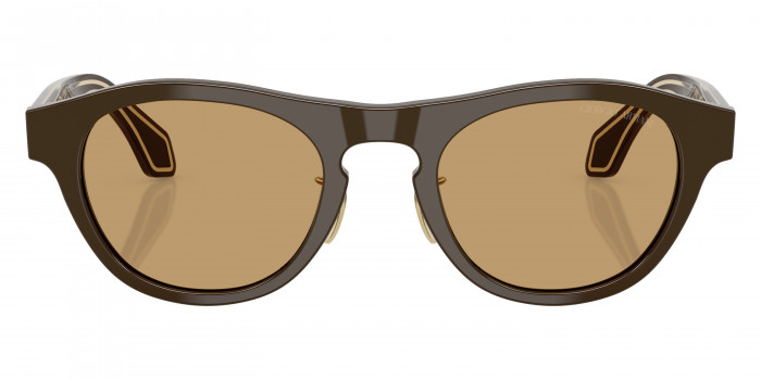 GIORGIO ARMANI™ AR8225 619473 49 - Solid Dark Brown on Crystal