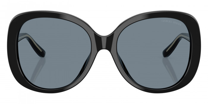 GIORGIO ARMANI™ AR8229U 587556 55 - Black on Crystal