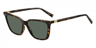 Color: Dark Havana (0086QT) - Givenchy GIV7160/S0086QT55