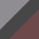 Gray Oak/Ebony Tanganyika/Burgundy Bolivar