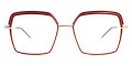 Gold Brushed/Ruby
