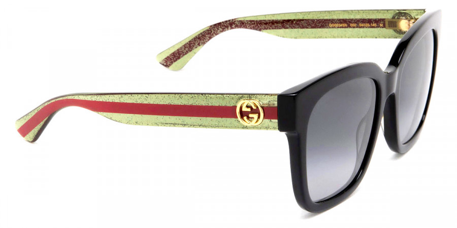 Color: Black/Green (002) - Gucci GG0034SN00254