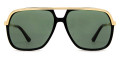 Black/Gold / Green