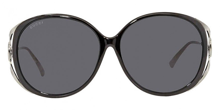 Gucci™ GG0226SK 002 60 - Ruthenium/Black