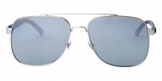 Color: Blue/Ruthenium (004) - Gucci GG0422S00460