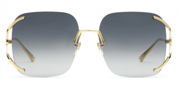 Gucci GG0646S 002 60 Gold Sunglasses
