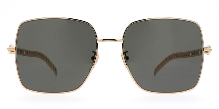 サングラス Gucci Sunglasses GG0724S 001 Chain Large Unisex llic Gucci™ GG0724S Square Sunglasses | EyeOns.com