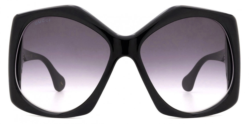 Gucci Black Geometric Sunglasses