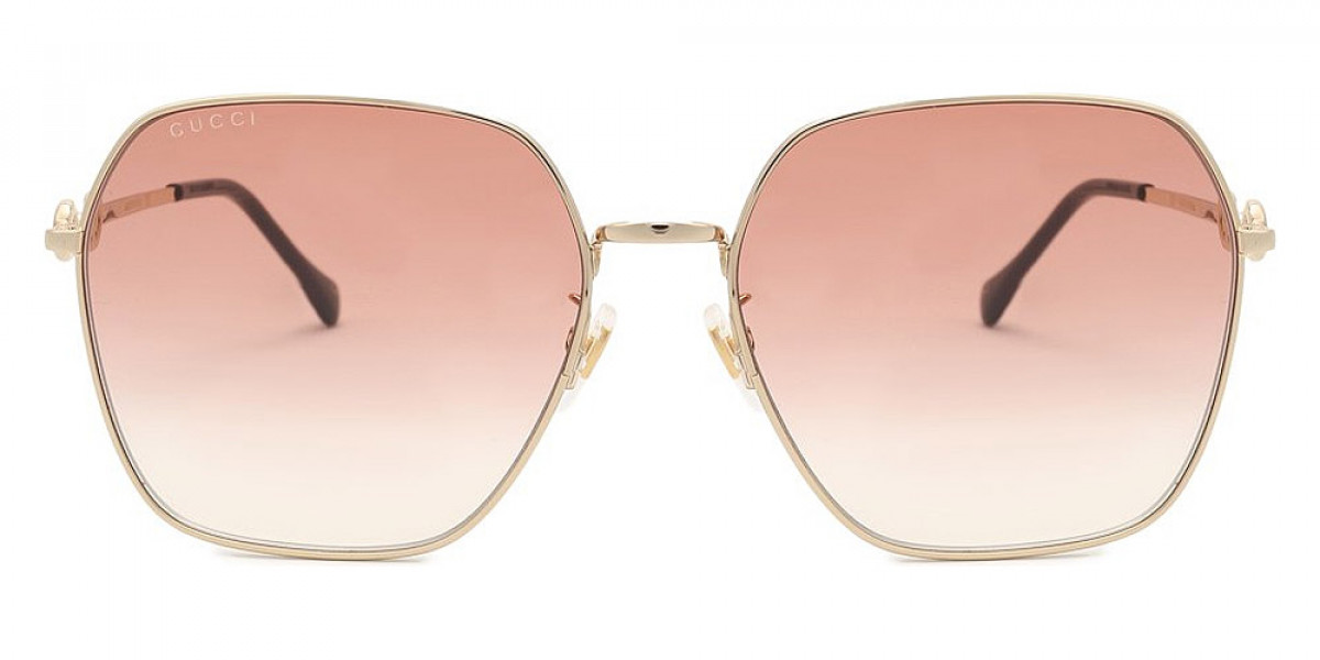 Gucci™ GG0882SA Butterfly Sunglasses | EyeOns.com