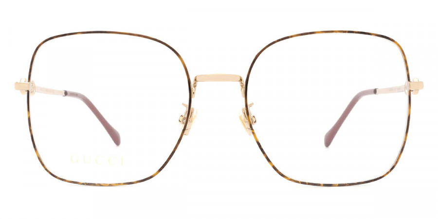 Gucci havana gold eyeglasses 2025