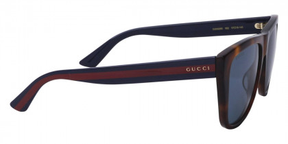 Gucci™ GG0926S 002 57 Havana/Blue Sunglasses