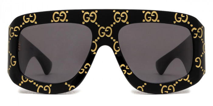 サングラス GUCCI FW23 Geometric crystal sunglasses (755248J0741 9223) Gucci™ 2023 Eyewear Collection | EyeOns.com