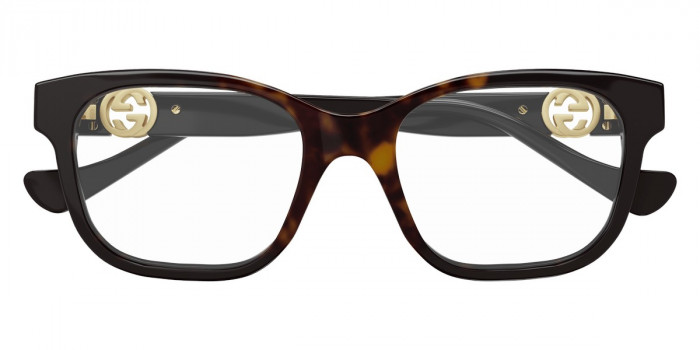 51 guguです Gucci™ GG1025O 003 51 Black Eyeglasses