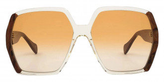Color: Yellow/Brown (001) - Gucci GG1065S00165