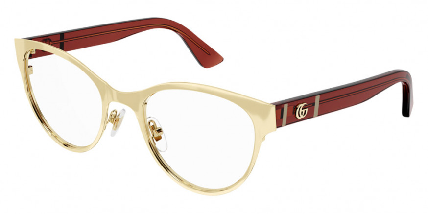 Gucci™ GG1114O 003 52 - Gold/Red