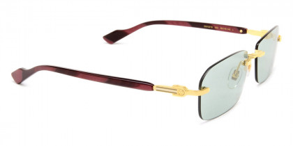 Color: Gold/Burgundy (003) - Gucci GG1221S00356
